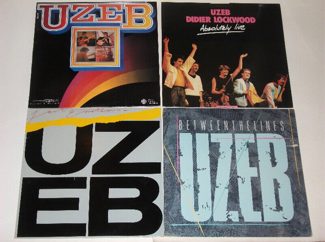 UZEB - 4 disques vinyles LP JAZZ dans CD, DVD et Blu-ray  à Ville de Montréal