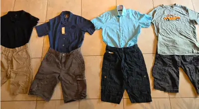 Lot Vetements Gars 14 ans ete/Biy 14yo summer, View more