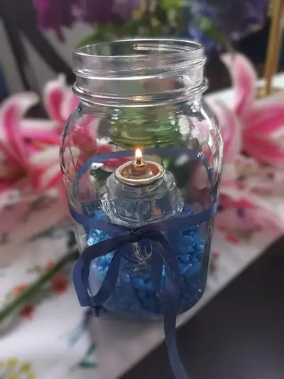 Mason Jar - Mini Oil Candles!, View more