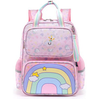 NEW Kids Backpack Girls School Bag Cute Rainbow Preschool Bag