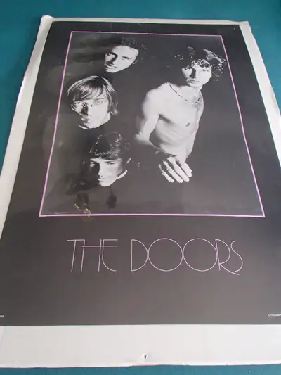 #112 The Doors Poster First Productions Sealed in original wrap.