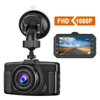 HD 1080P Dash Cam Night Vision, Parking Monitor & Memory Card