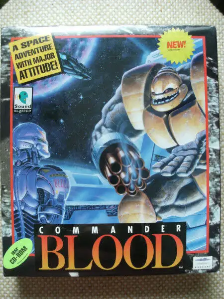 PC Game: COMMANDER BLOOD. 1994. New and Factory Sealed. in PC Games in Calgary - Image 2