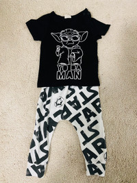 Baby Yoda Star Wars outfit 