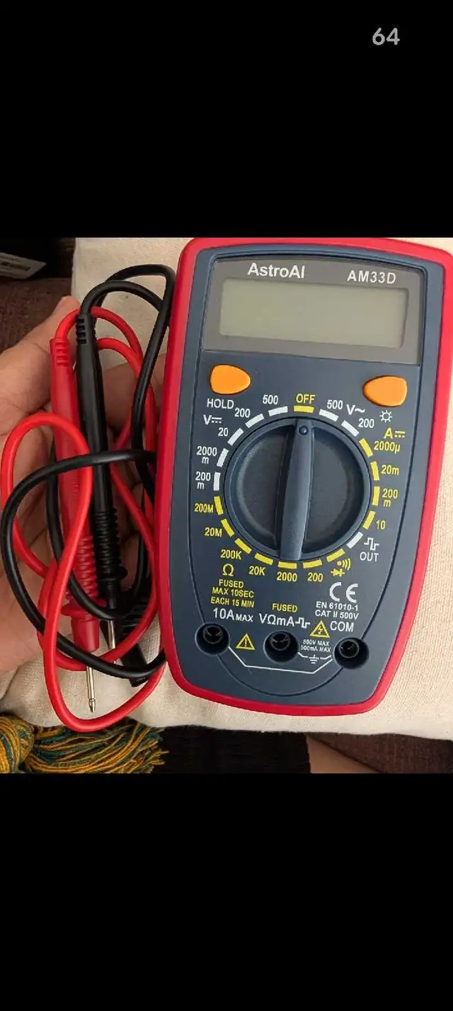 AstroAI Digital Multimeter AM33D