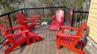 Milwaukee Muskoka Chairs / Stools Set