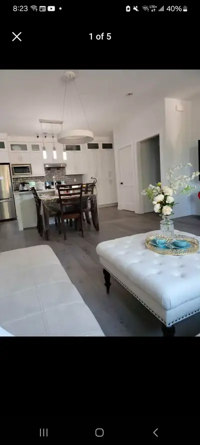 Private bedroom with half bathroom