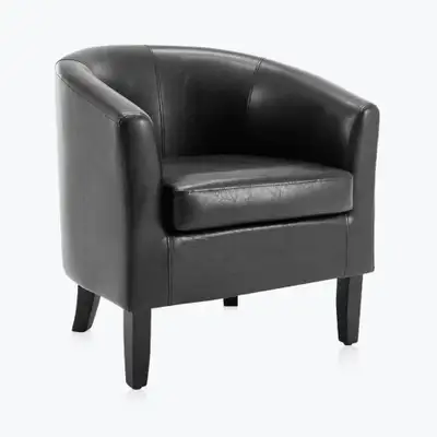 Black accent chair/sofa chair, View more