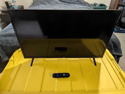 32" TCL Roku smart TV , View more