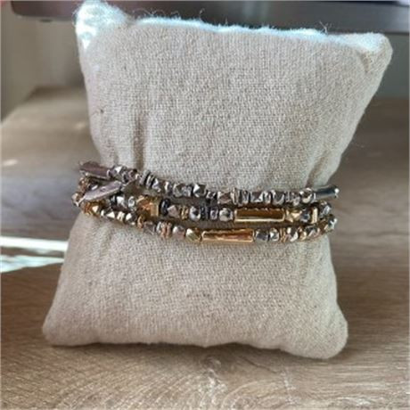 Stella & Dot Modern Rhett Stretch Bracelet Set in Jewellery & Watches in Markham / York Region - Image 3