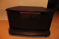 JVC tv stand, casters, holds two components, will take up to 27"