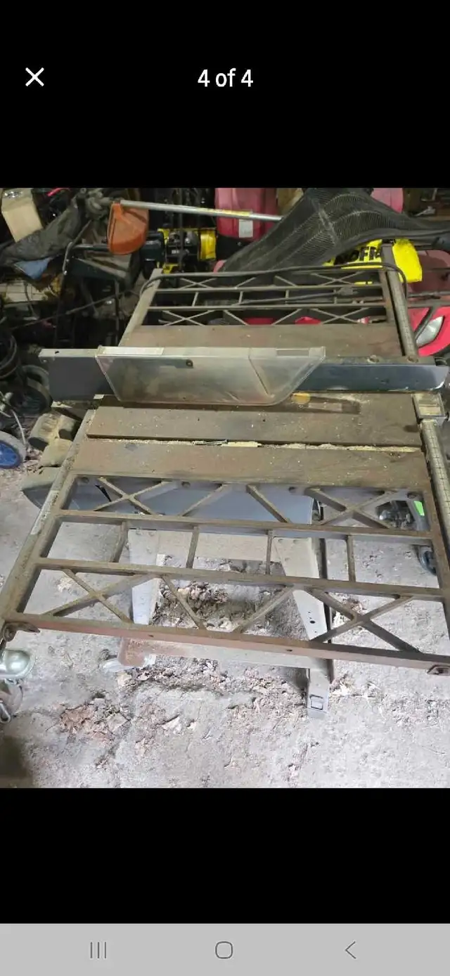 Craftsman Table Saw in Power Tools in Kingston - Image 5