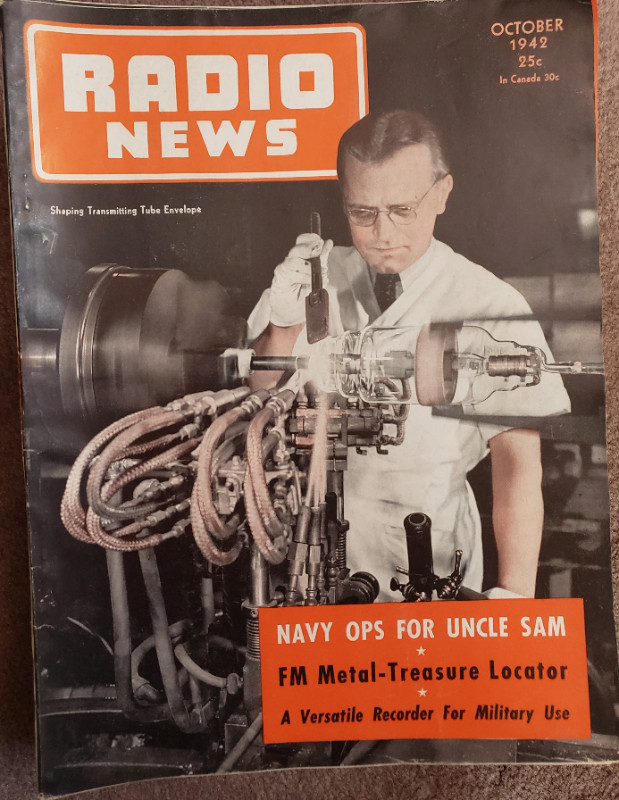 RADIO NEWS MAGAZINE - VINTAGE 1942 - 1943 - per issue dans Art et objets de collection  à Laval/Rive Nord - Image 2