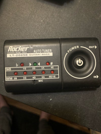 Rocker auto tuner for guitar/base LT 2005E