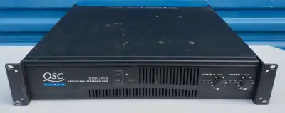 QSC RMX 2450 - 2400 watt pro audio power amp. $600 Pick up in Brampton. Shipping is available. Trade...