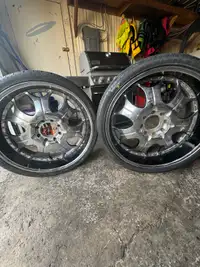 26 inch rim and tire package for sale ! 