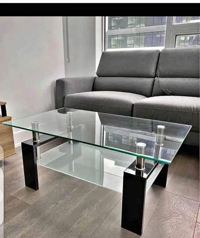 Brand New Mirror and wooden coffee table available for sale in Coffee Tables in Oakville / Halton Region - Image 7