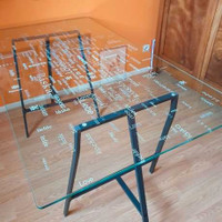 Glass Desk