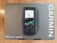 Garmin Striker Vivid 4CV with Transducer + Portable Fishing Kit