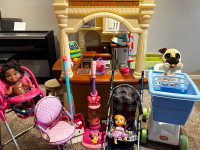 Kids Play Kitchen and Accessories 