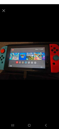 Nintendo switch with Consol box