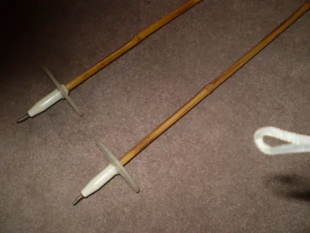 BAMBOO X COUNTRY SKI POLES 125 cm / NEW Never Used in Ski in Thunder Bay - Image 3