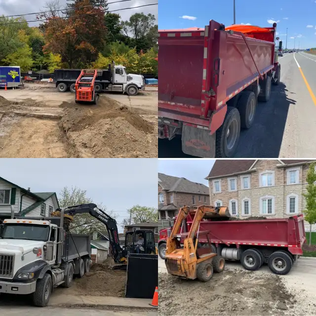 Dump truck for hire,dump trucking service