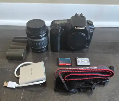 hii ☆ i have a canon eos-20d dslr camera set for sale ($110 OBO). this camera set comes with the fol...