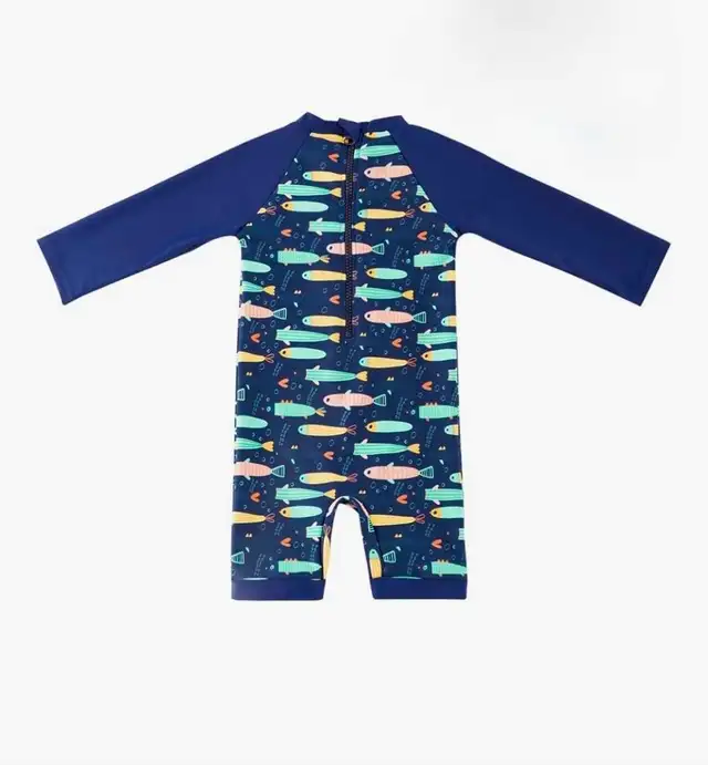 Brand New Baby Swimsuit, Snap Bottom UPF 50+ Sun Protection  in Bathing & Changing in Edmonton - Image 3