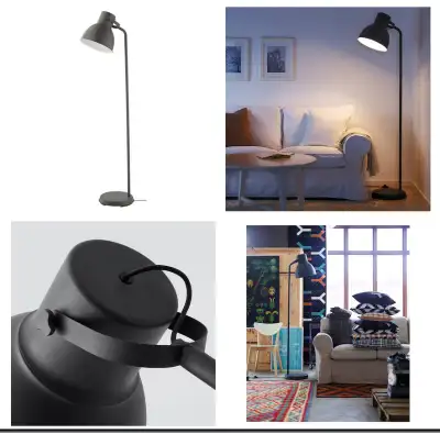 FS: IKEA HEKTAR floor lamp, pine bed side units, View more