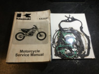 2011-2012 Kawasaki KX250F Service Manual Dirtbike KX250