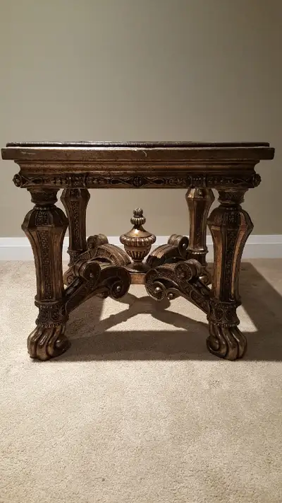 Used only in staged inventory homes. Matching cocktail table and console ! the set is Cocktail Table...