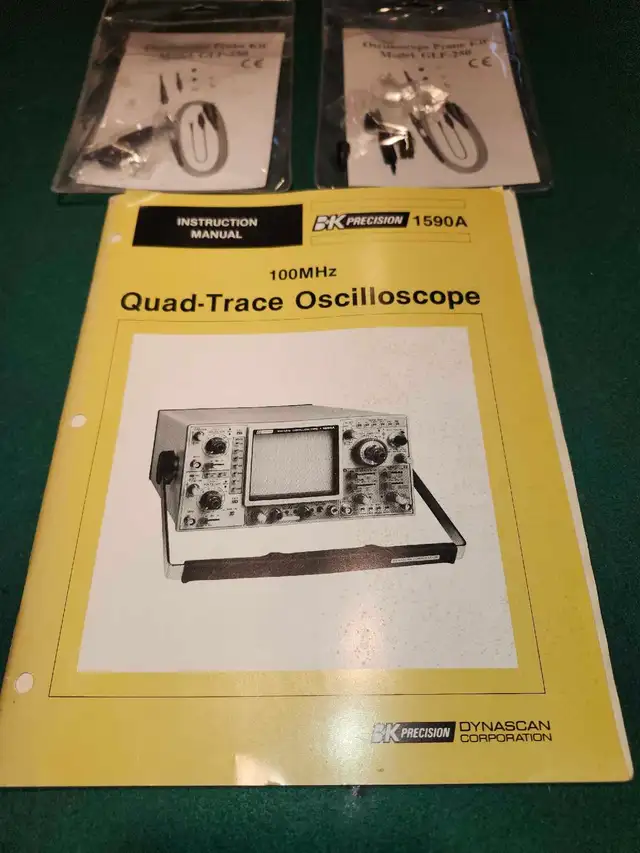 Oscilloscope B&K PRECISION 100 MHz modèle 1590A incl. 2 sondes in General Electronics in City of Montréal - Image 7