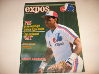 carte baseball cards mlb Magazine Revue Expos 1990