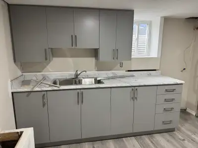 Newly renovated 3 bedroom basement for rent in Waterloo city. Close to Wilfred Laurier, University o...