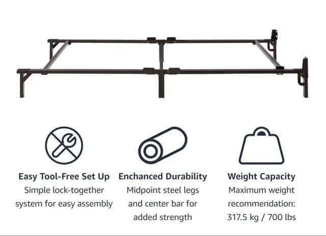 king bed frame  in Beds & Mattresses in Strathcona County - Image 4