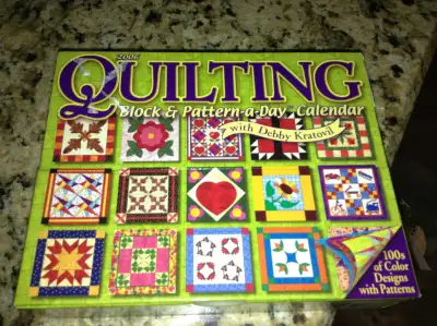 Quilting Calendar for sale, View more