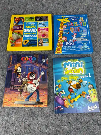 French hardcover books , View more