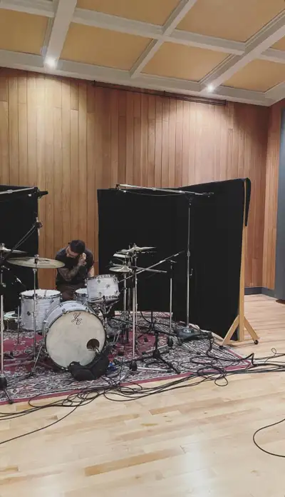 Real drums. Real feel. Recorded — remotely or in p, View more