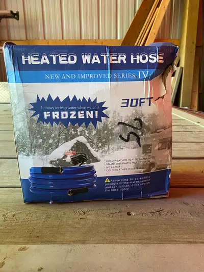 Heated hose never used. Bought for my RV. 30 ft long
