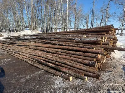 Custom Tamarack Fence Posts and Rails, View more