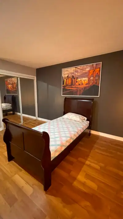 One private room in a home available for rent for May 1st /June. The home is shared with another per...