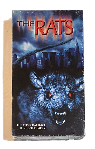 Rats VHS - Horror 2002 Porch pick up in south Barrie (near Mapleton and Essa) 94 minutes Rated 14A A...