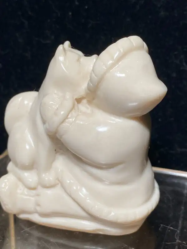 Old Figurine Composition 2 "X 3.5" in Arts & Collectibles in Vancouver - Image 3
