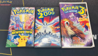 First 3 Pokémon VHS tapes