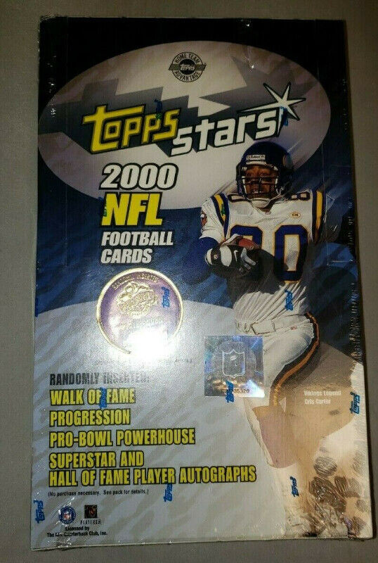 2000 Topps Stars NFL Football Factory Sealed Box Pro Bowl Jersey in Arts & Collectibles in Longueuil / South Shore