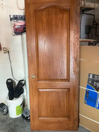 Porte en bois pleine 30po x 77.5po x 1.5po, View more