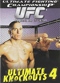 UFC Ultimate Knockouts #4 DVD and bonus UFC DVD-$5 lot