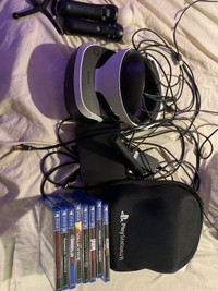 PS4 VR with games 