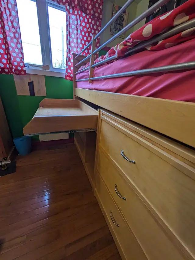 lit mezzanine et bureau in Beds & Mattresses in Longueuil / South Shore - Image 7
